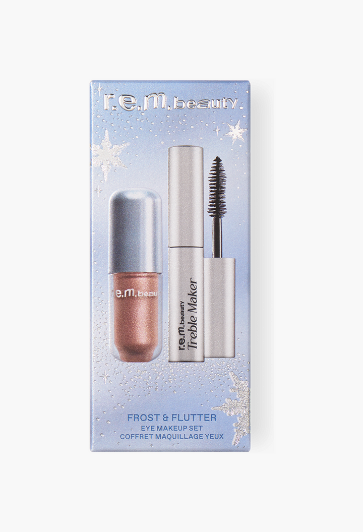 rem beauty frost & flutter eye makeup set