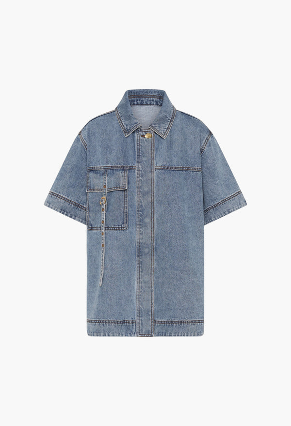 Coastal wash - Juno Denim Shirt