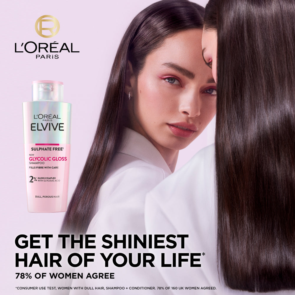 L'Oreal Paris Elvive Ultimate Glycolic Gloss Shampoo