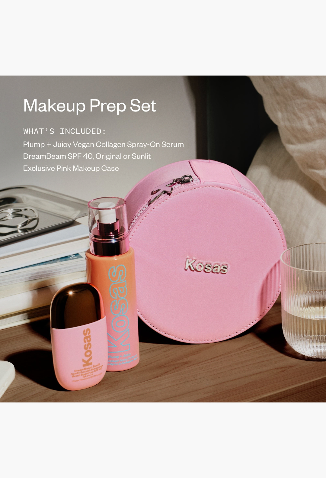 Kosas Cosmetics Makeup Prep Set