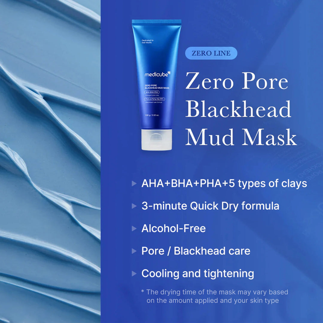 Zero Pore Blackhead Mud Mask - GLAM MODA
