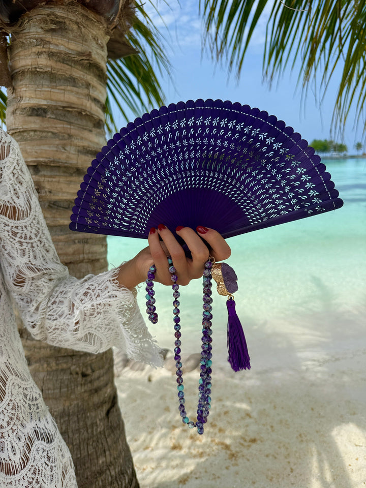 Bamboo Fantastique Fan - GLAM MODA
