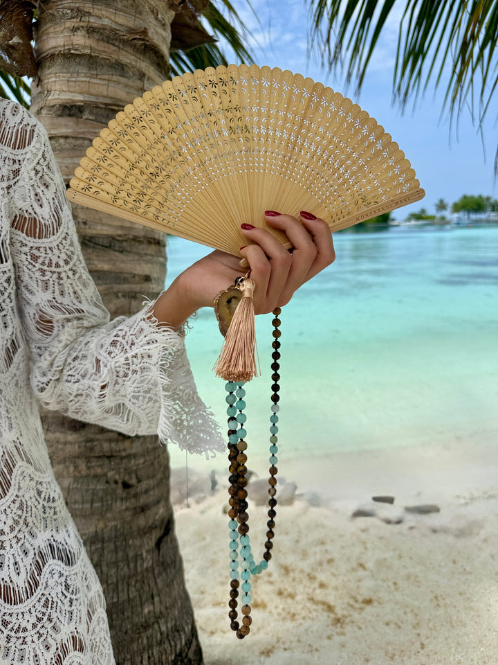 Bamboo Fantastique Fan - GLAM MODA