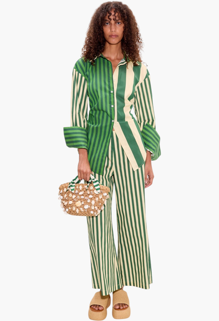 Loch Poplin Button Up - GLAM MODA