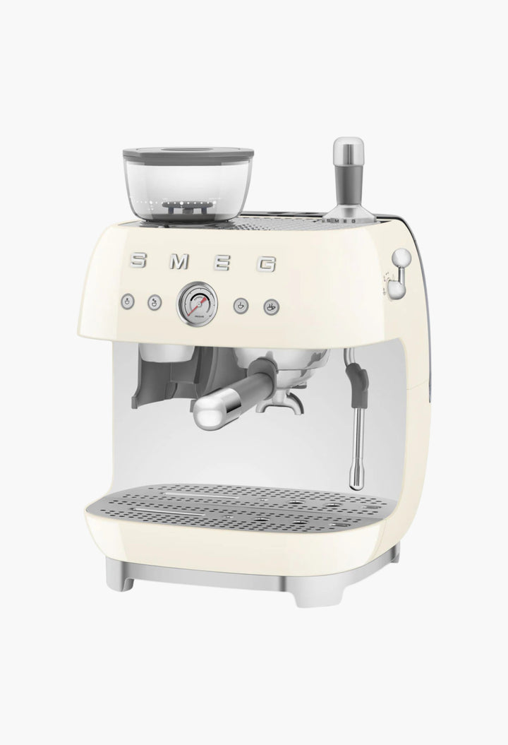 50's Style Espresso Coffee Machine With Grinder - GLAM MODA