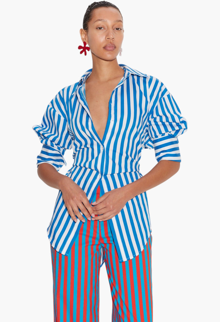 Loch Poplin Button Up - GLAM MODA