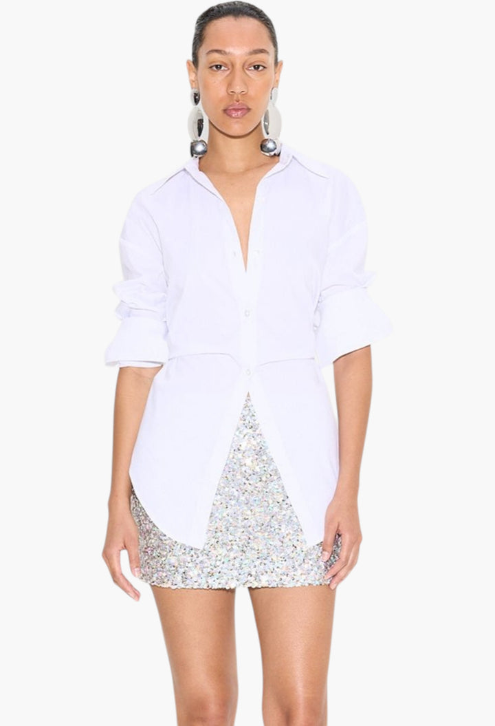 Loch Poplin Button Up - GLAM MODA