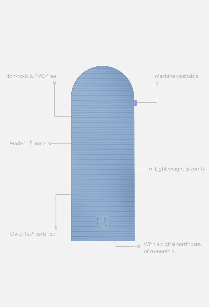Archy® Fitness Mat - Blue-Jean - GLAM MODA