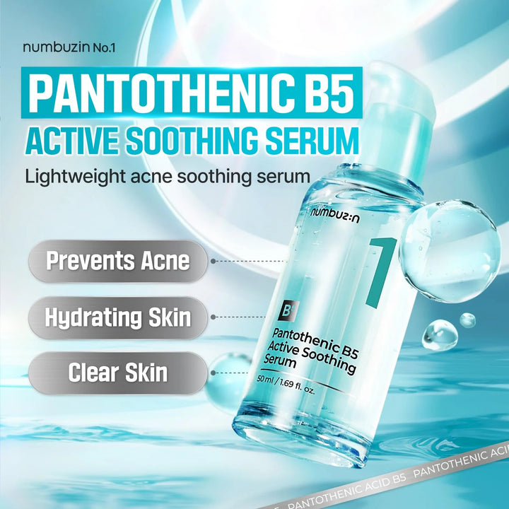 No.1 Pantothenic B5 Active Soothing Serum - GLAM MODA