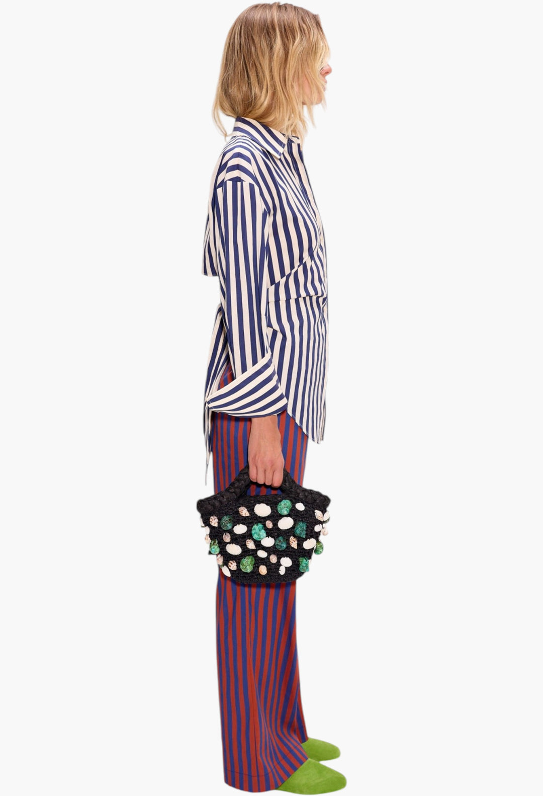 Loch Poplin Button Up - GLAM MODA