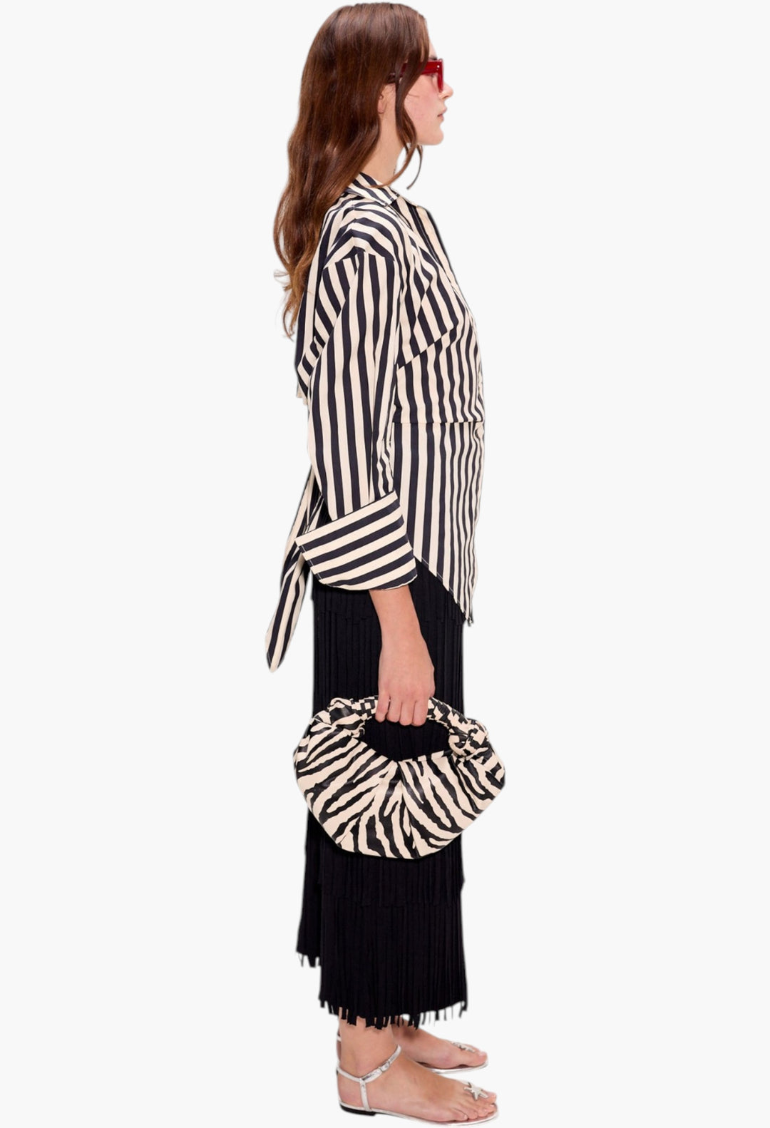 Loch Poplin Button Up - GLAM MODA