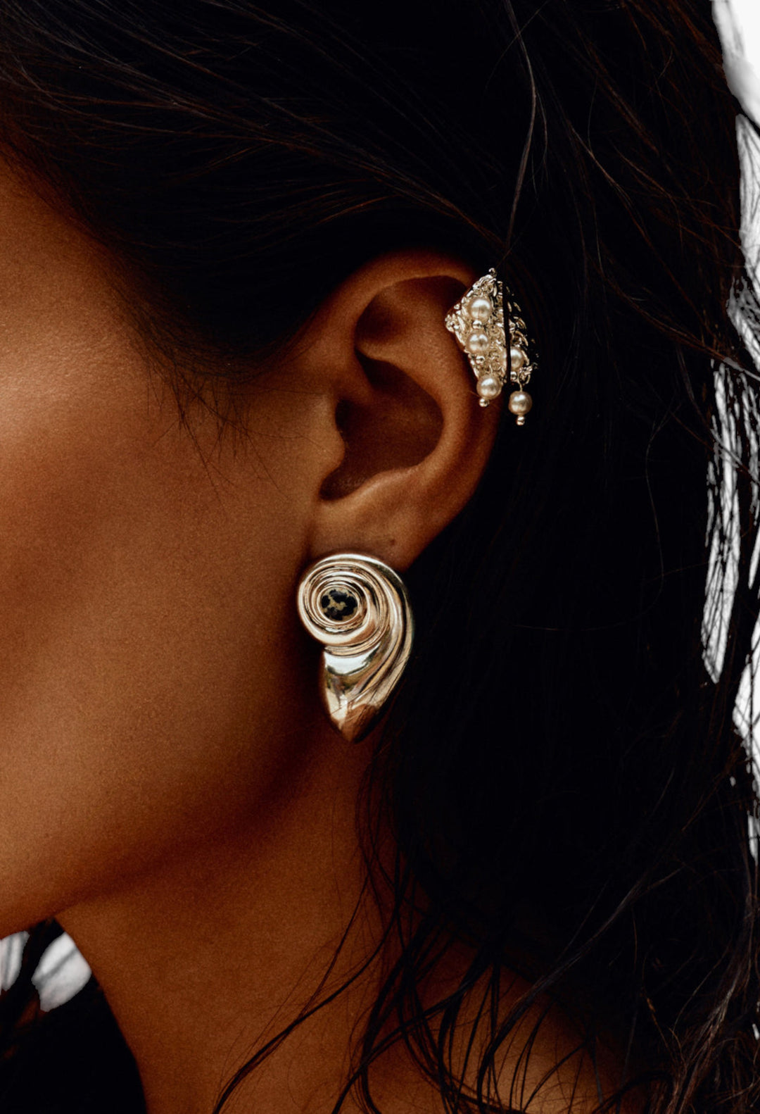 The Palma Pearl Ear Cuff - GLAM MODA