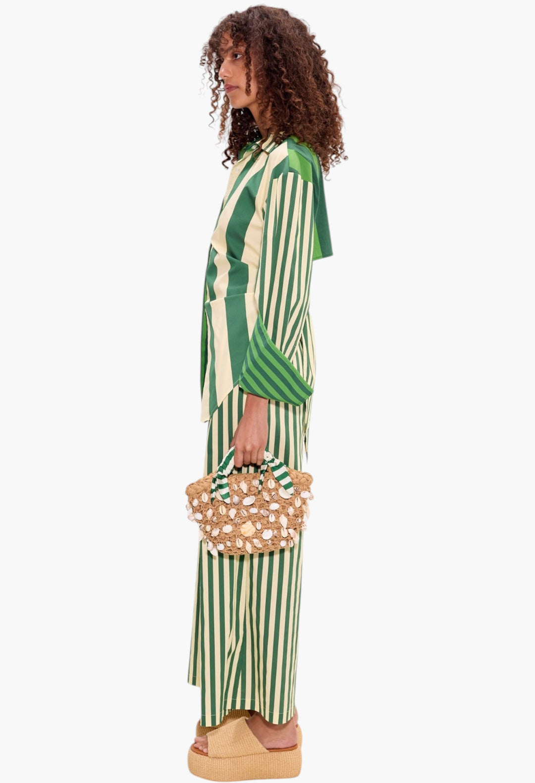 Loch Poplin Button Up - GLAM MODA