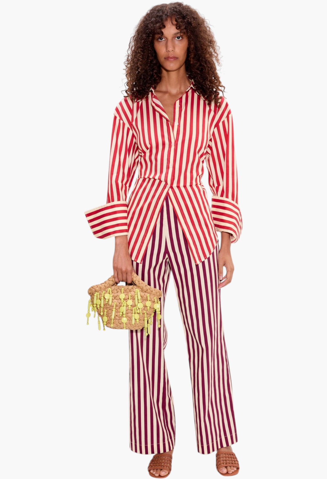 Loch Poplin Button Up - GLAM MODA