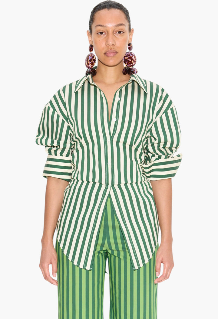 Loch Poplin Button Up - GLAM MODA