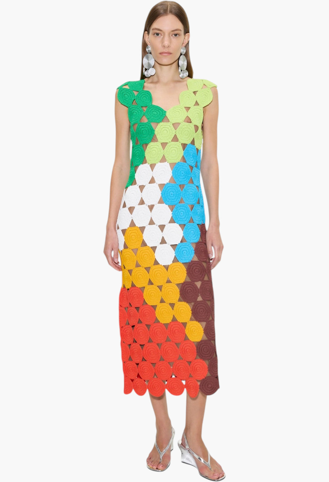 Muro Crochet Dress – Boho Chic Knit Summer Dress – GLAM MODA