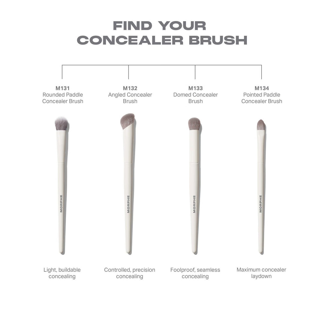M133 Domed Concealer Brush - GLAM MODA