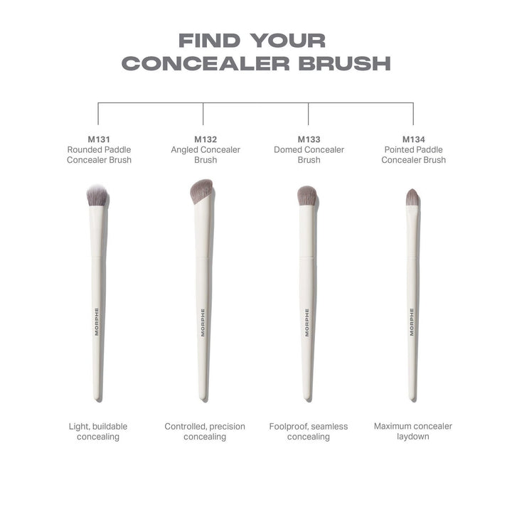 M133 Domed Concealer Brush - GLAM MODA