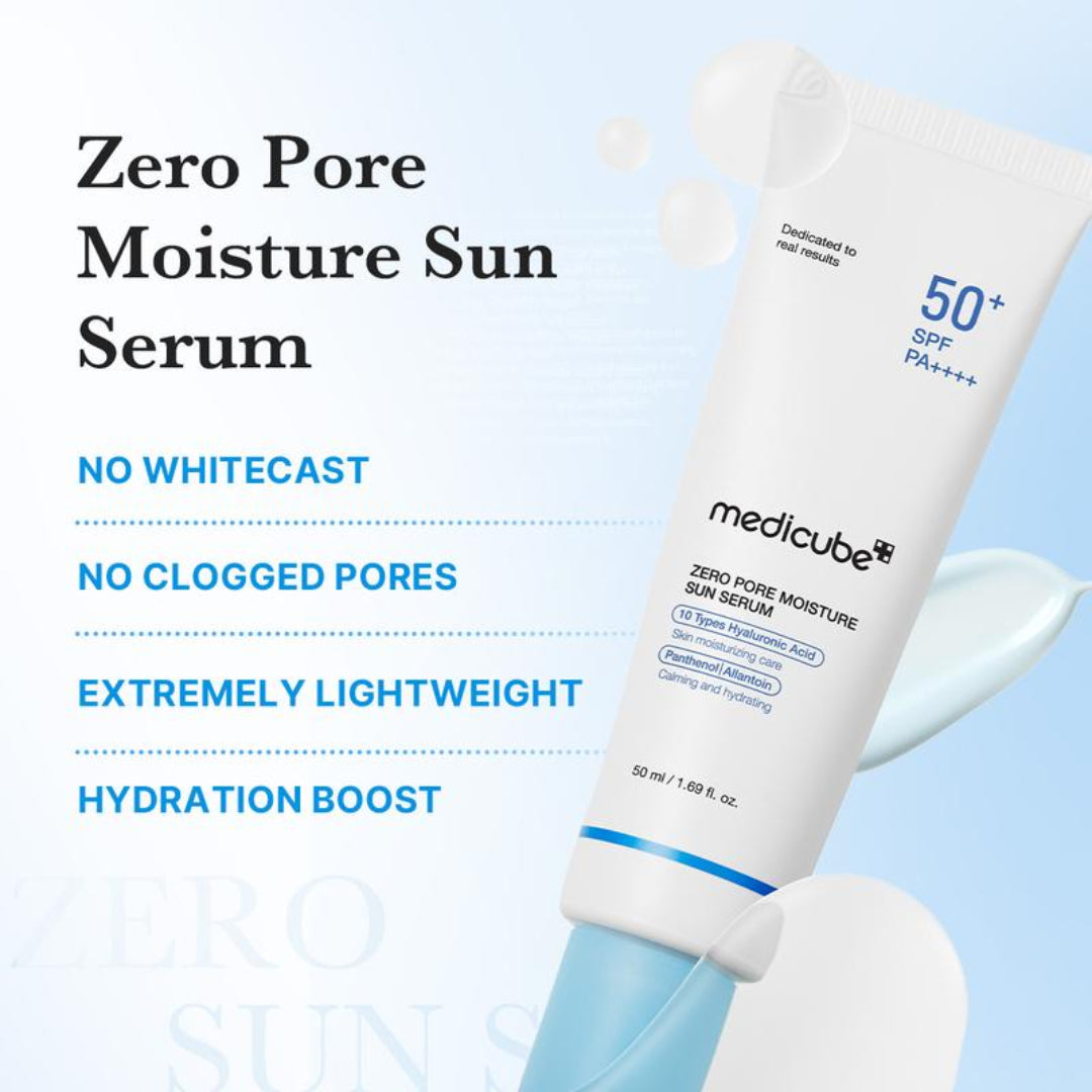 Zero Pore Moisture Sun Serum - GLAM MODA