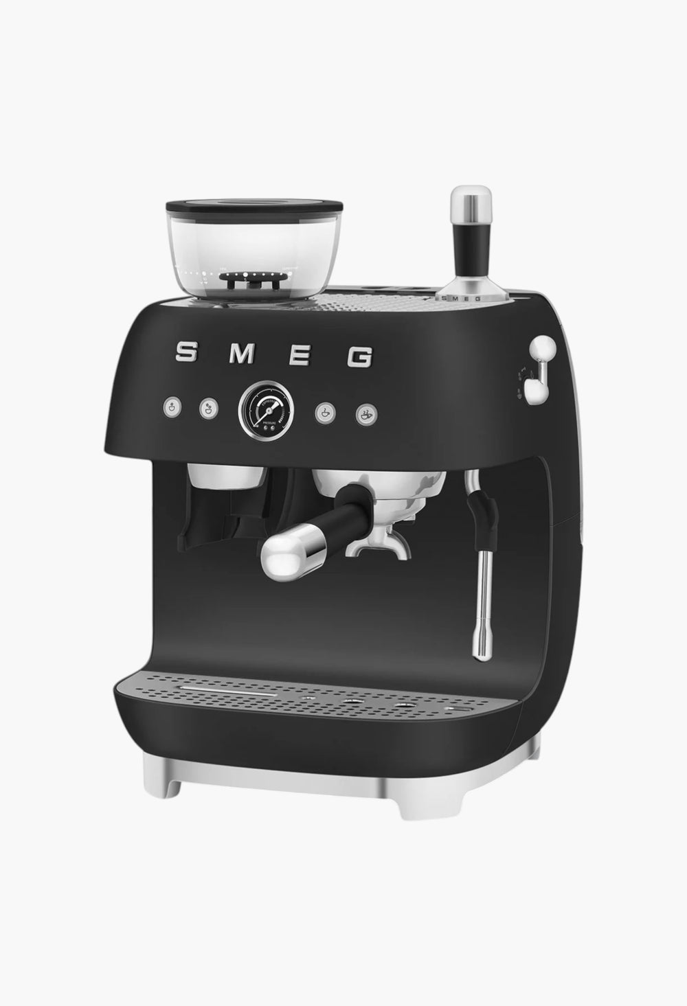 50's Style Espresso Coffee Machine With Grinder - GLAM MODA