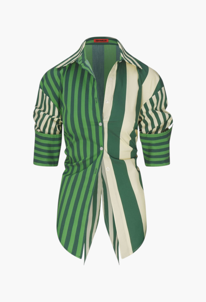 Loch Poplin Button Up - GLAM MODA