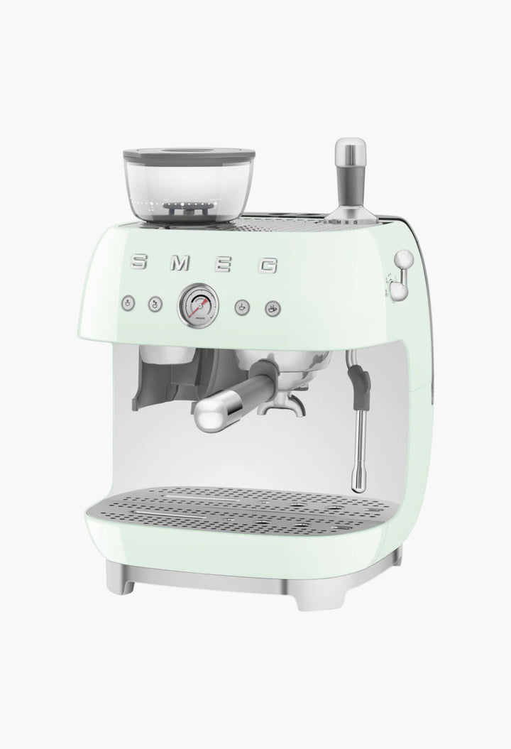50's Style Espresso Coffee Machine With Grinder - GLAM MODA