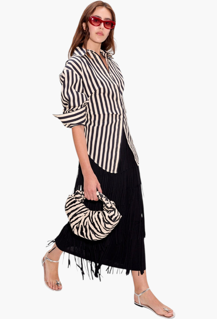 Loch Poplin Button Up - GLAM MODA