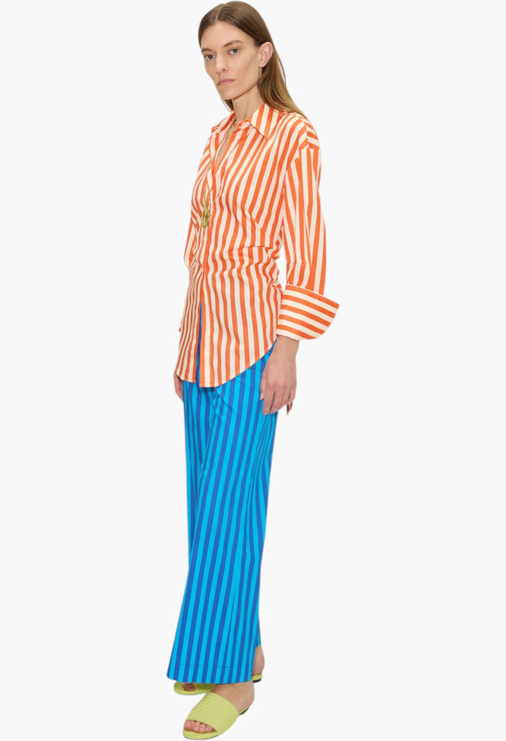 Loch Poplin Button Up - GLAM MODA