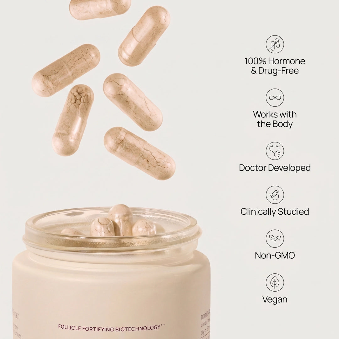 Hair Growth Peptides Capsules - GLAM MODA