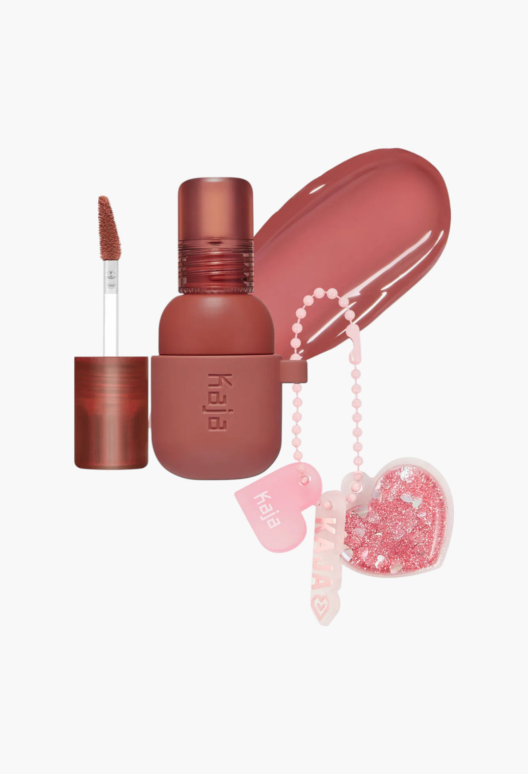 Jelly Charm Glazed Lip Stain & Blush With Keychain - GLAM MODA