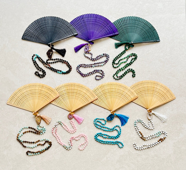 Bamboo Fantastique Fan - GLAM MODA
