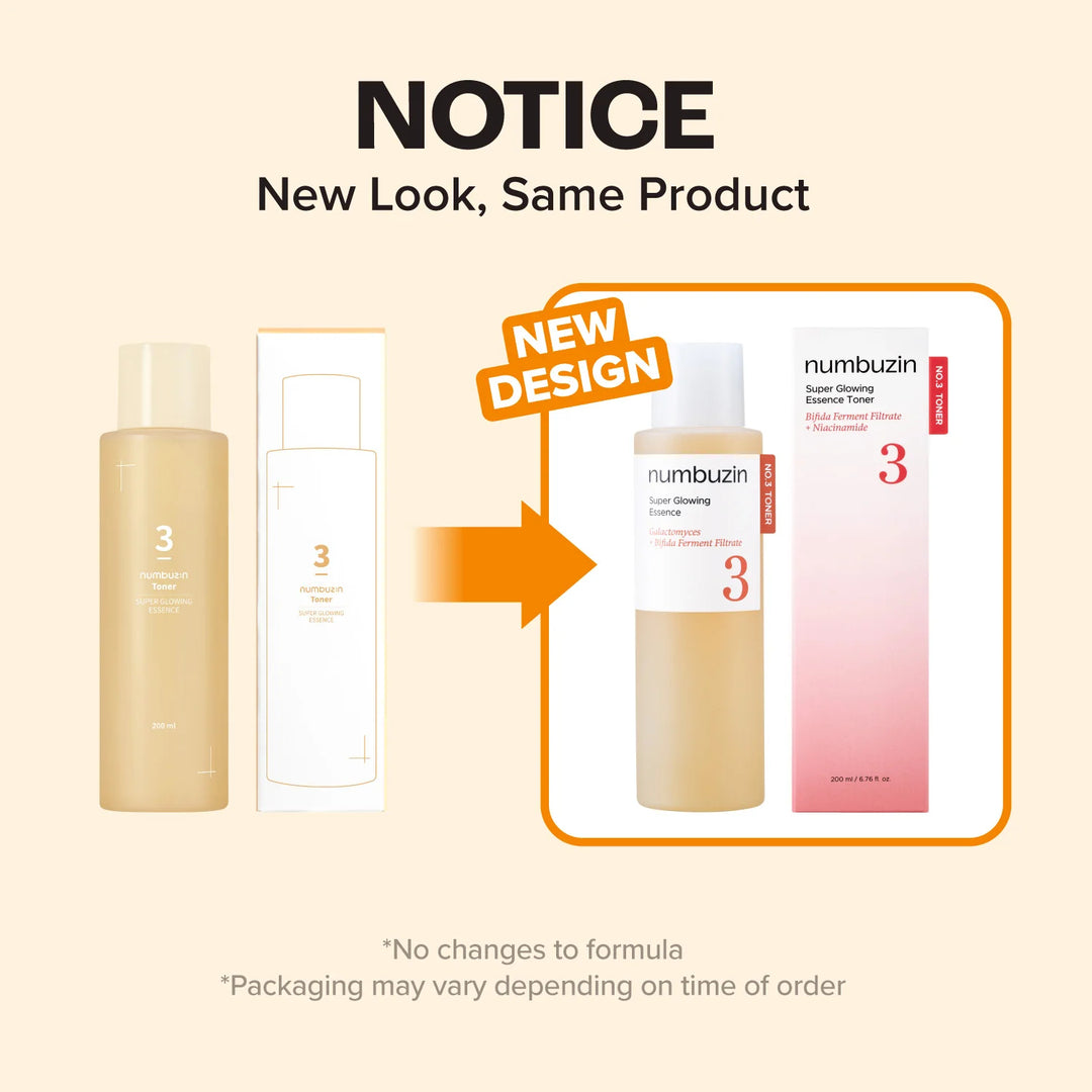 No.3 Super Glowing Essence Toner - GLAM MODA