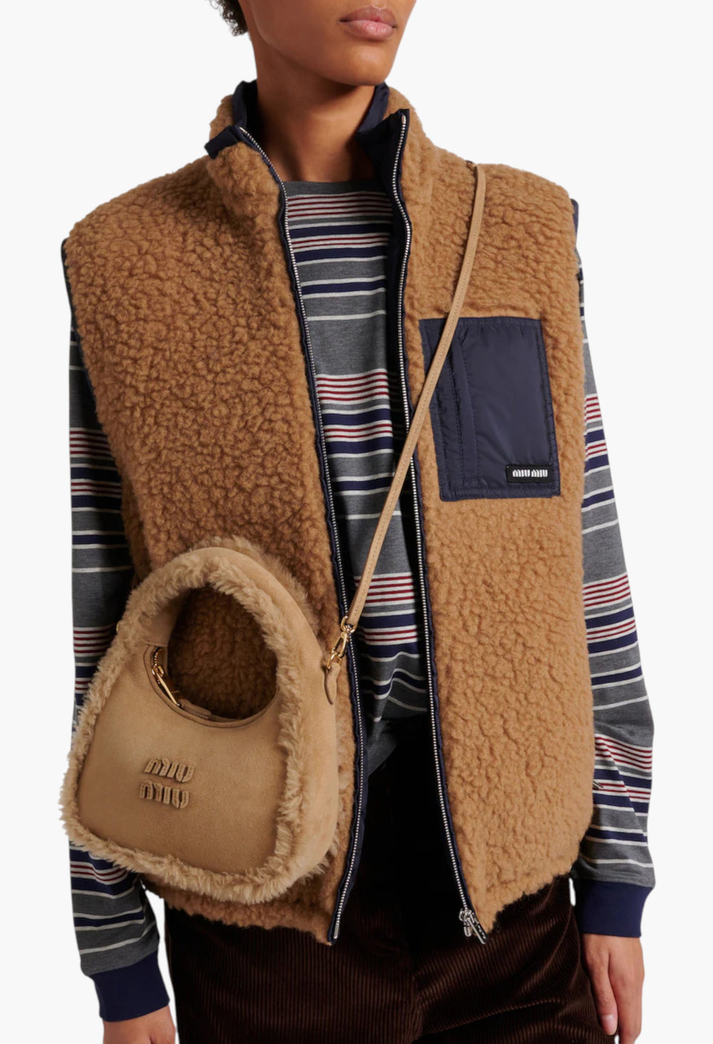 Wander Suede Top-Handle Bag - GLAM MODA