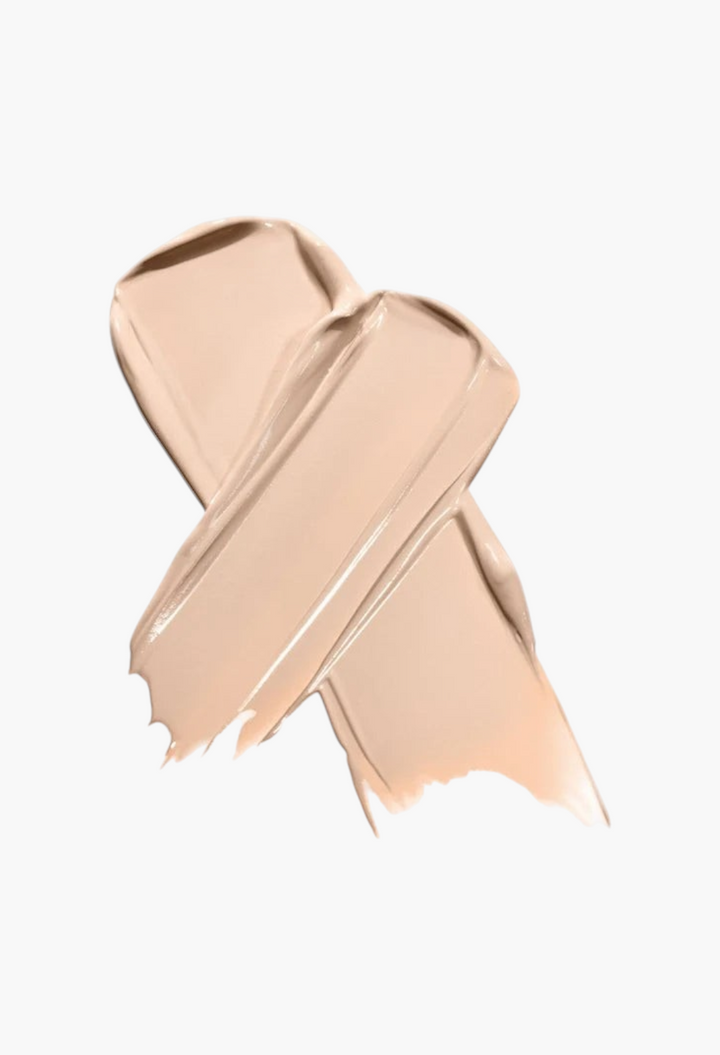 GLAM MODA Goodal Heartleaf Soothing Blemish Cover Sun BB in Neutral Beige showing a smooth creamy product swatch