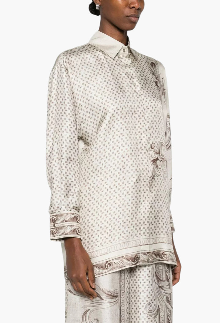 Silk Blouson Jacket - GLAM MODA