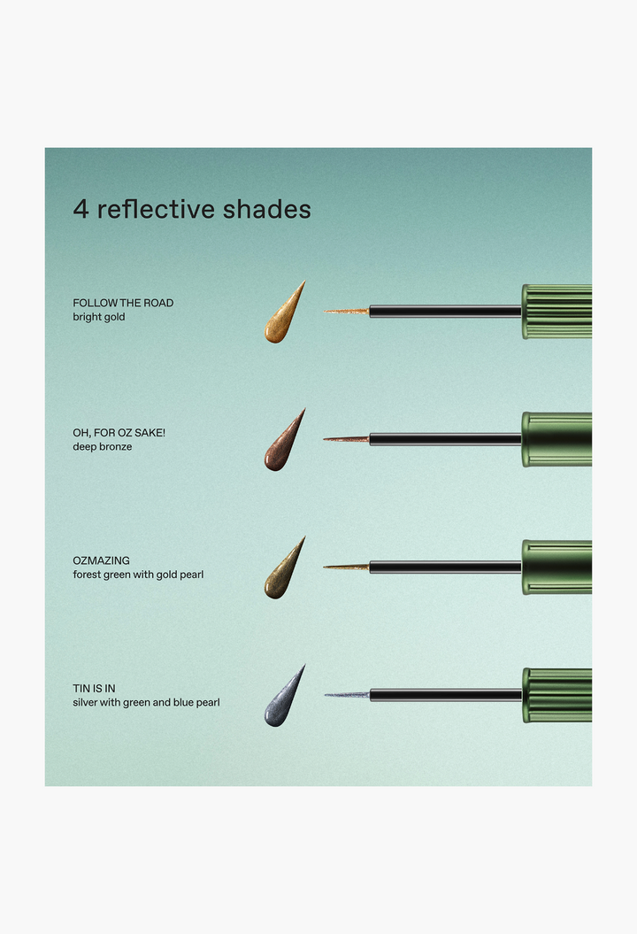 rem beauty r.e.m. beauty x Wicked: For Good Emerald City Metallic Eyeliner Set