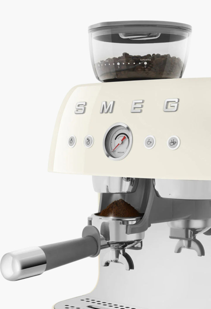 50's Style Espresso Coffee Machine With Grinder - GLAM MODA