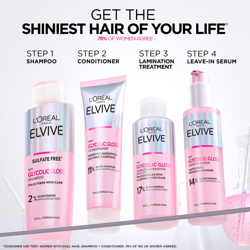 L'Oreal Paris Elvive Ultimate Glycolic Gloss Shampoo