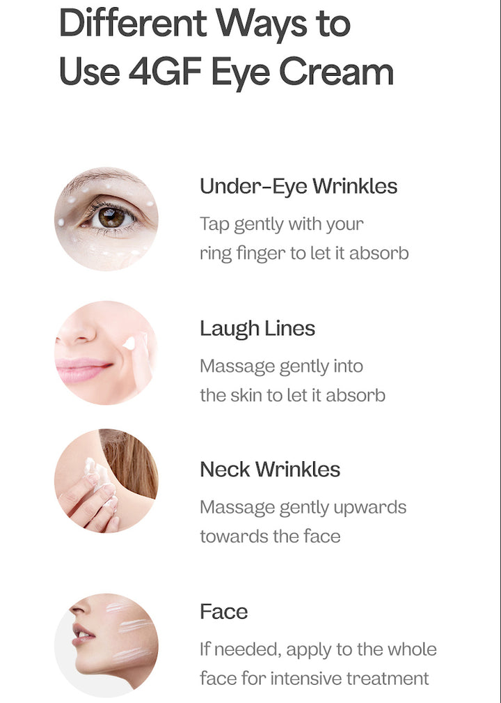 4GF Ampoule Eye Cream - GLAM MODA