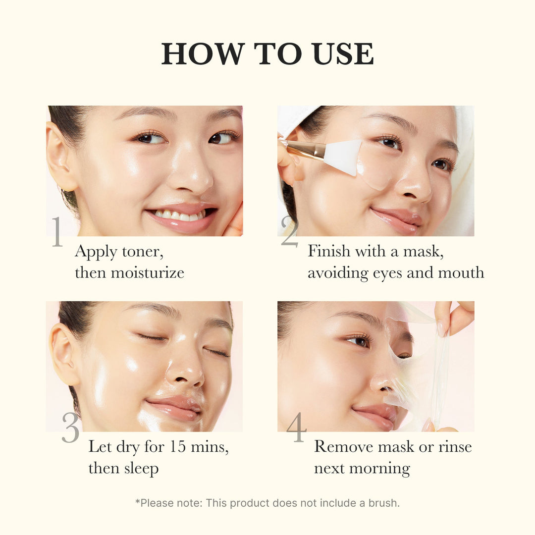 Kojic Acid Turmeric Overnight Wrapping Mask - GLAM MODA