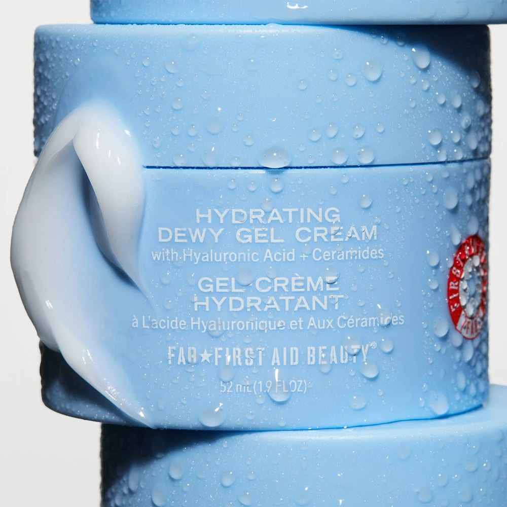 Hydrating Dewy Gel Cream Moisturizer with Hyaluronic Acid + Ceramides - GLAM MODA