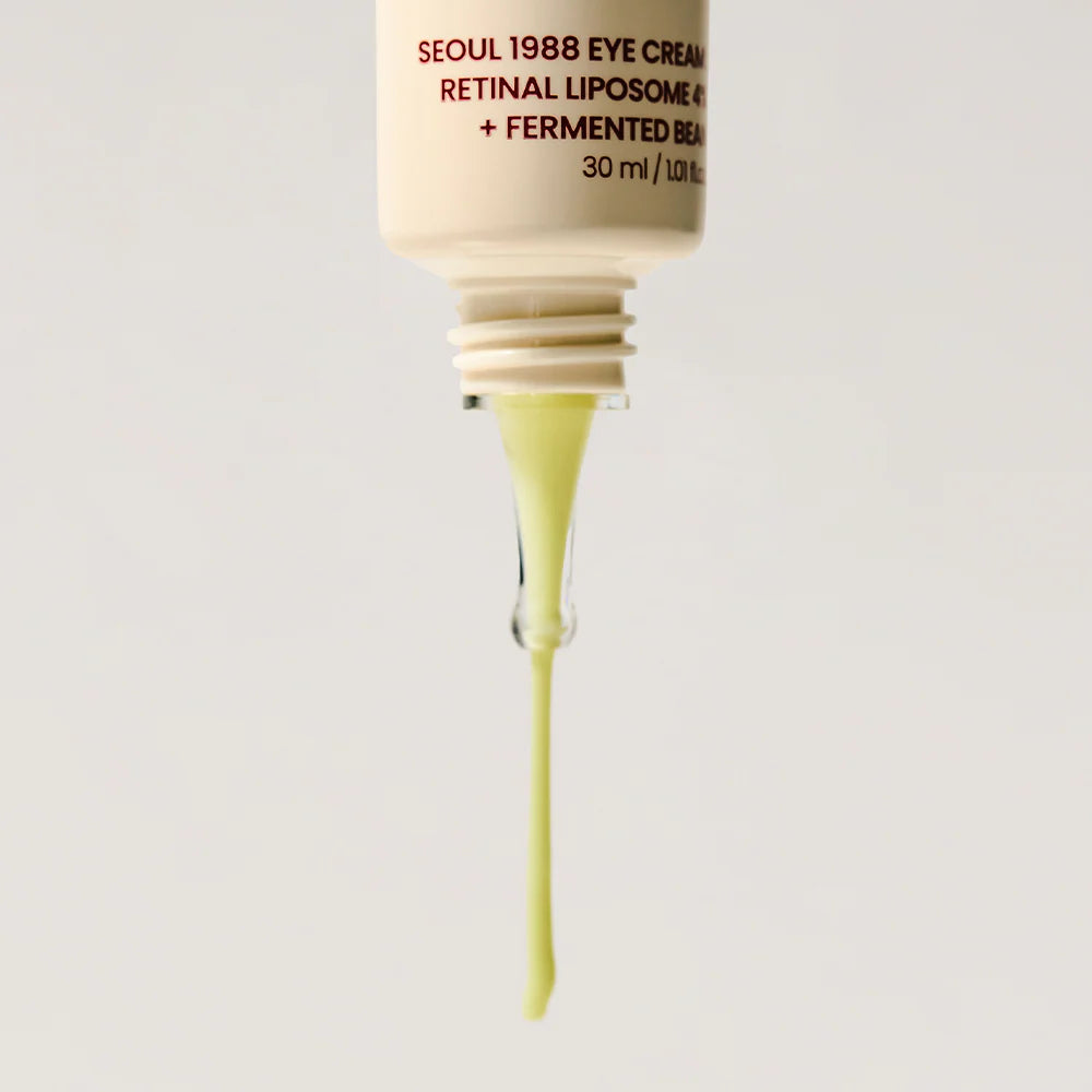 Seoul 1988 Eye Cream : Retinal Liposome 4% + Fermented Bean - GLAM MODA