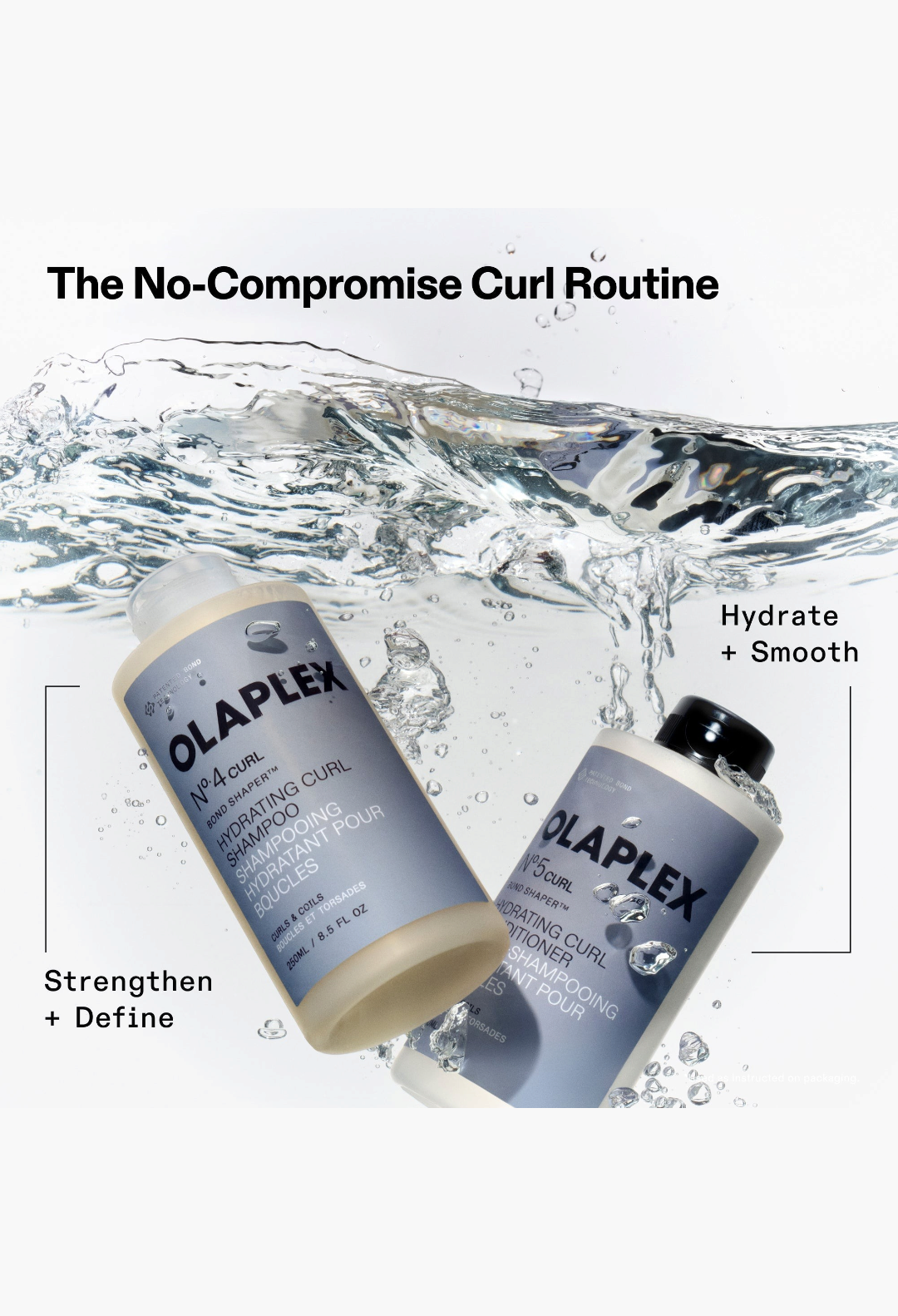 OLAPLEX HYDRATING CURL SHAMPOO & CONDITIONER LITER SET