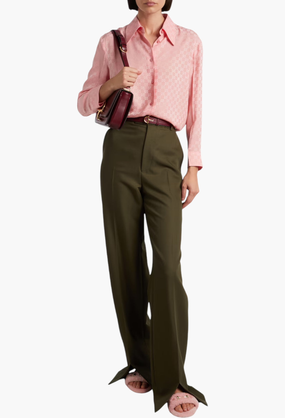 Siaga Horsebit Shearling Slides - GLAM MODA