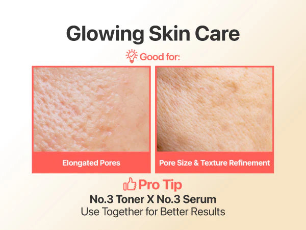 No.3 Super Glowing Essence Toner - GLAM MODA