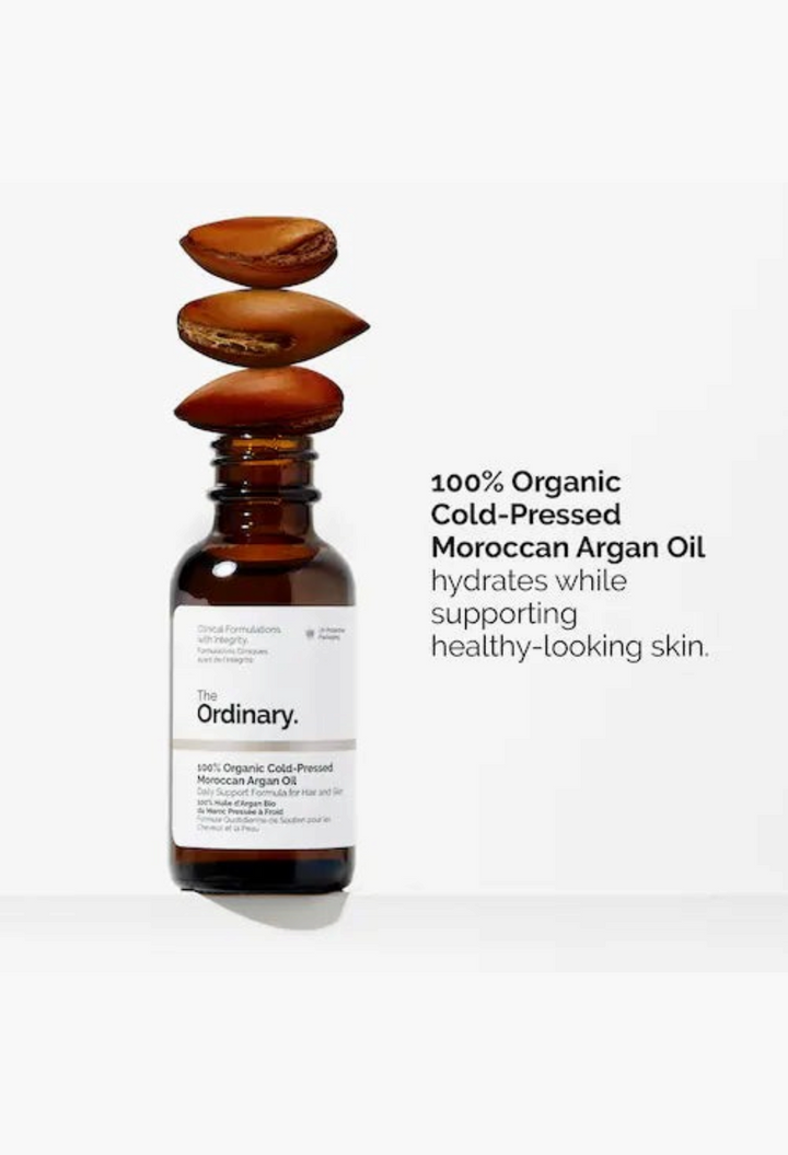 100% Organic Cold-Pressed Moroccan Argan Oil for Skin & Hair - GLAM MODA