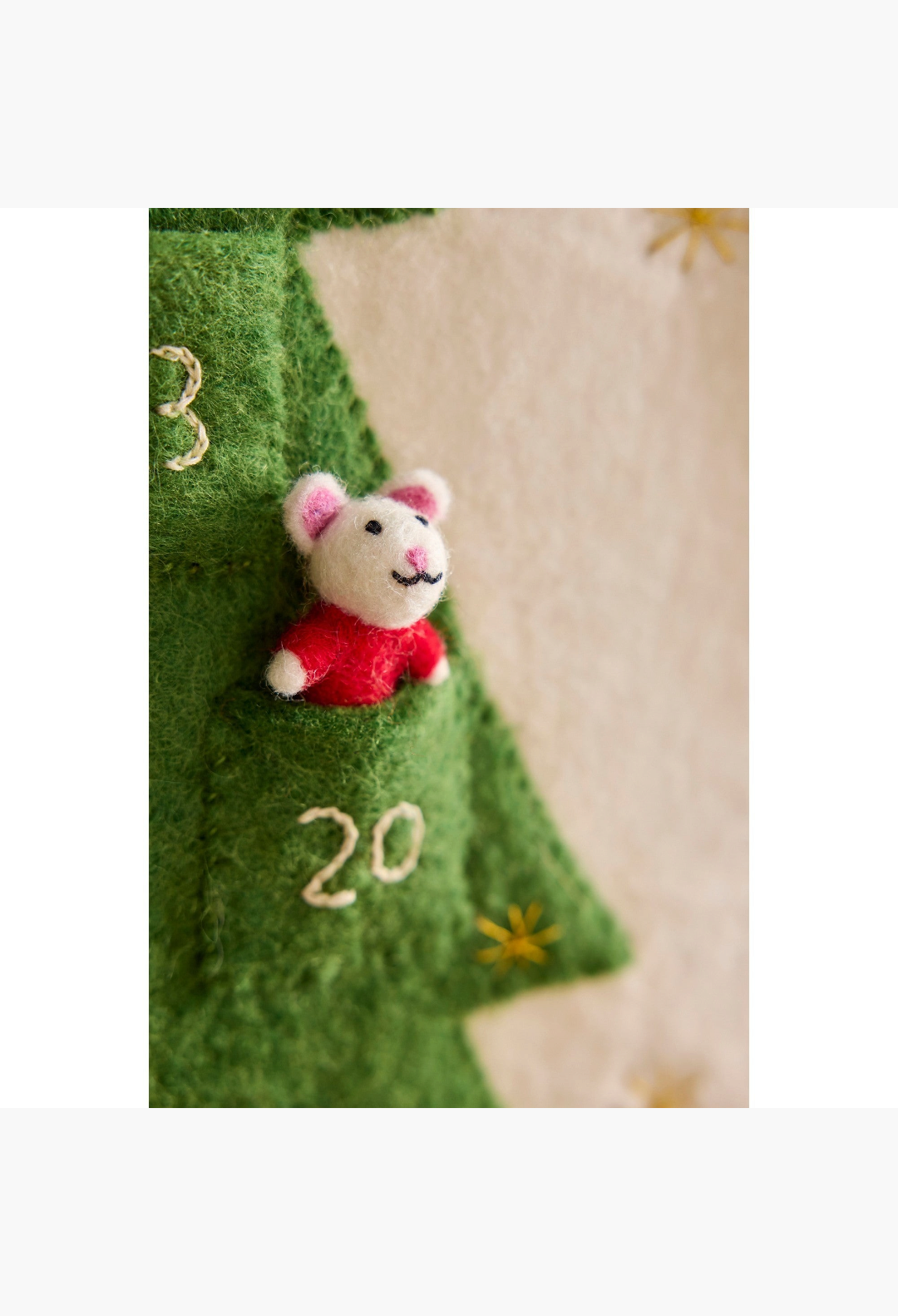 Terrain Terrain Felt Critter Advent Wall Calendar