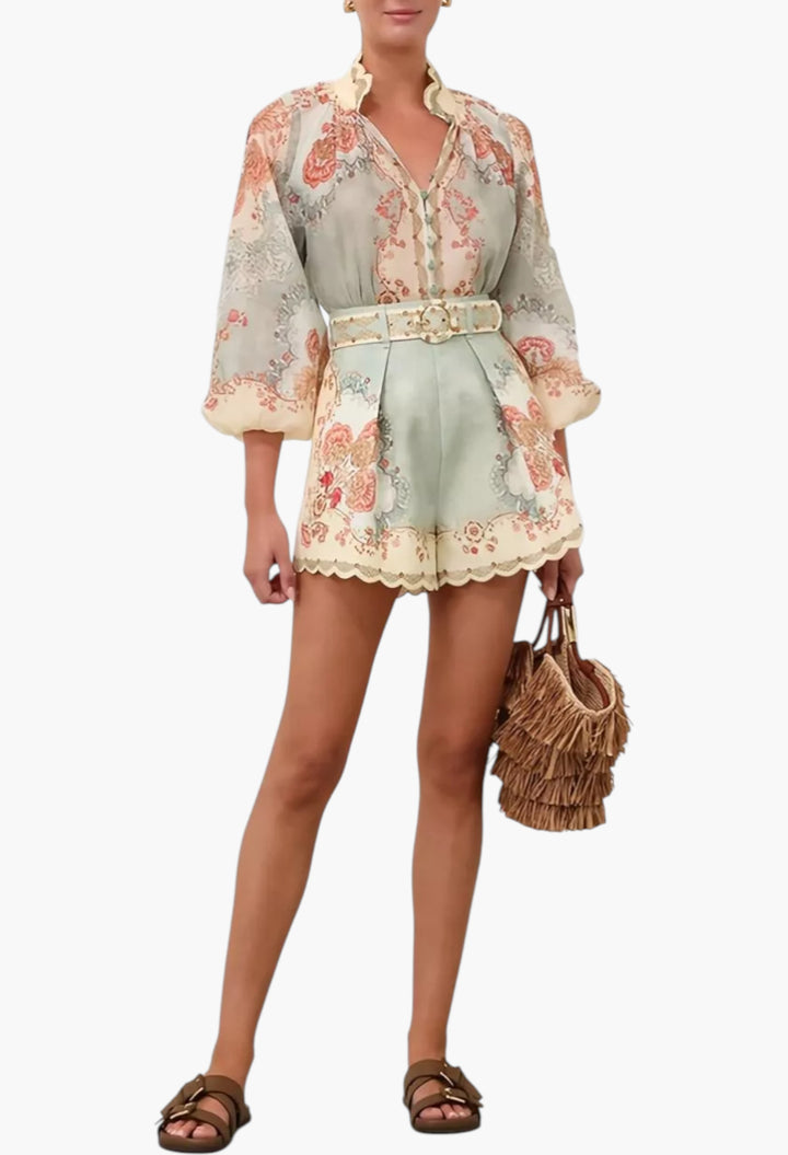 Daylight Printed Blouse - GLAM MODA