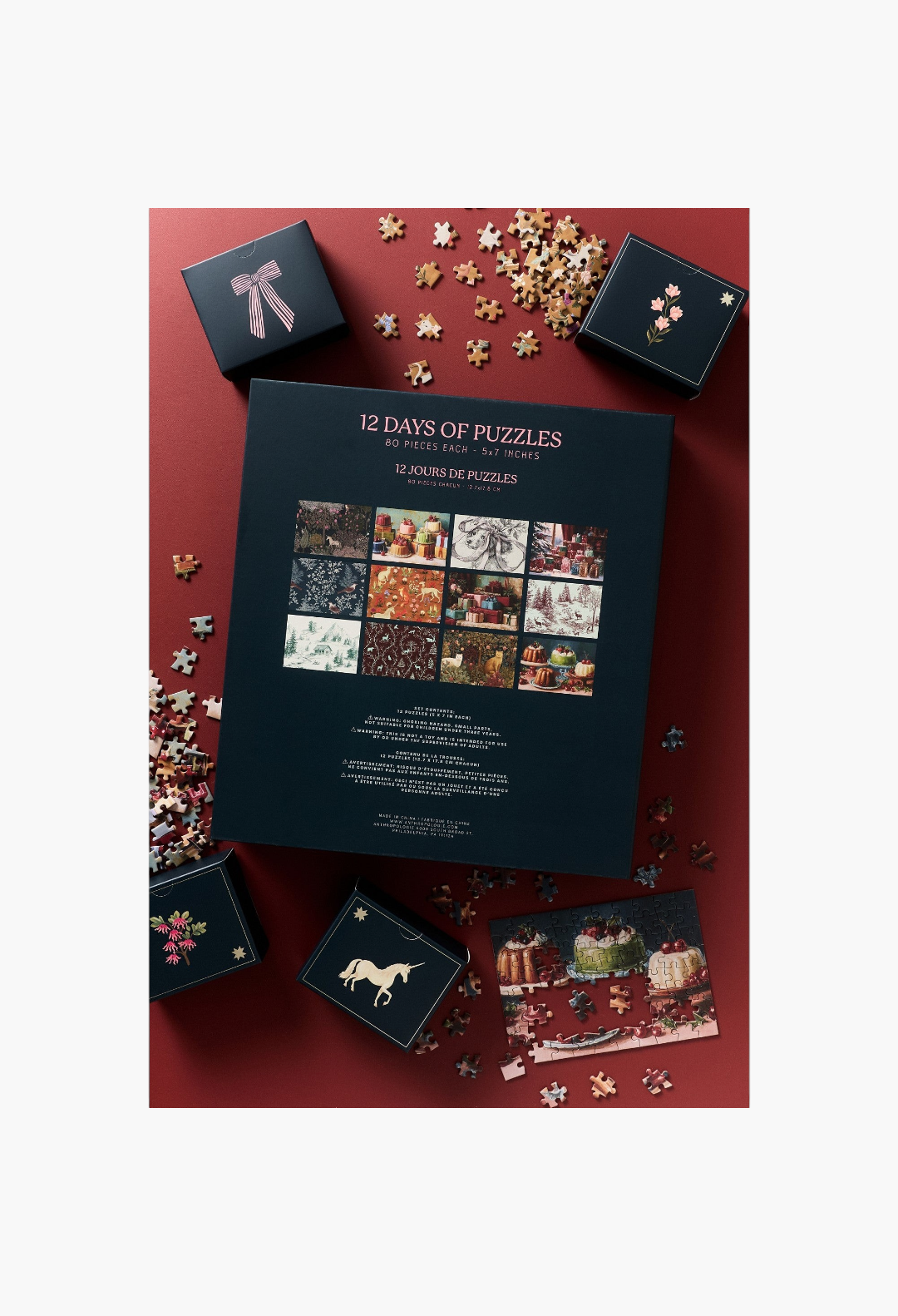Anthropologie Anthropologie 12 Day Puzzle Advent Calendar