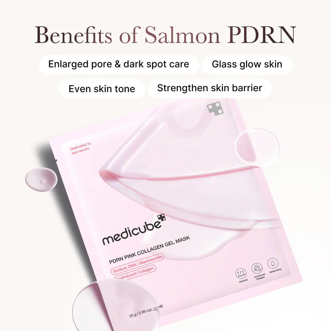 Salmon PDRN Pink Collagen Jelly Mask - GLAM MODA
